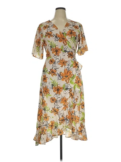 Pre-owned Grace & Emma Casual Dress In Orange