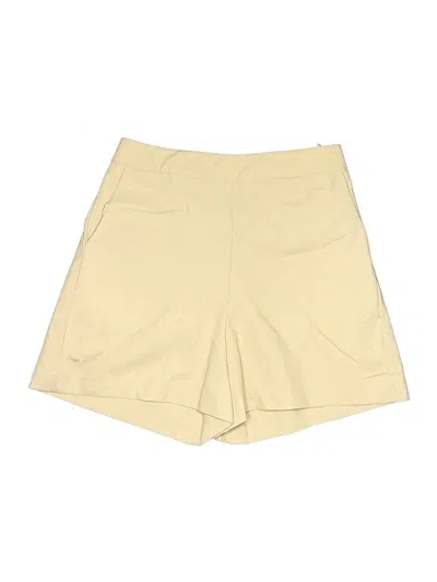 Pre-owned Grace & Emma Khaki Shorts In Yellow