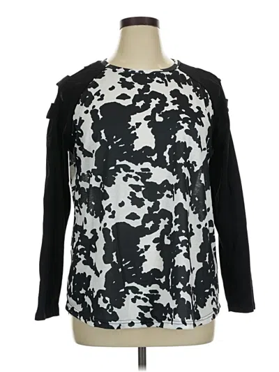 Grace & Emma Long Sleeve T-shirt In Multi