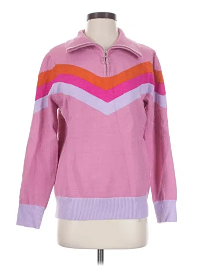 Pre-owned Grace & Emma Pullover Sweater In Pink