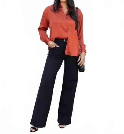 Grace & Lace 9 To 5 Wide Leg Pants In Black