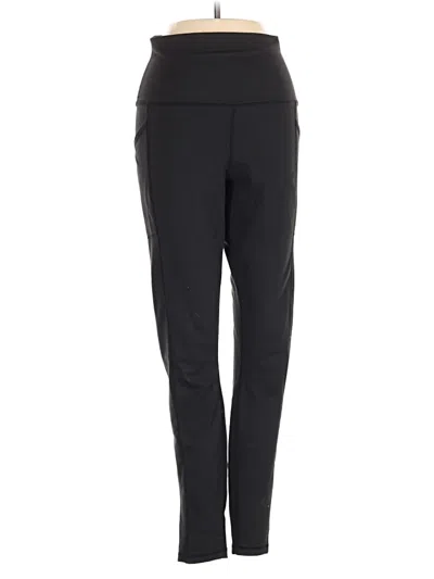 Pre-owned Grace & Lace Active Pants In Black