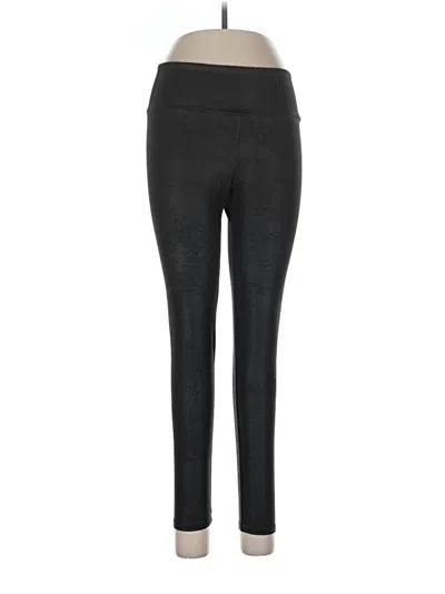 Pre-owned Grace & Lace Active Pants In Black