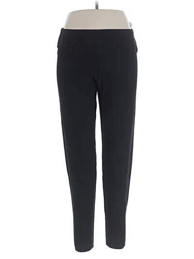 Pre-owned Grace & Lace Active Pants In Black