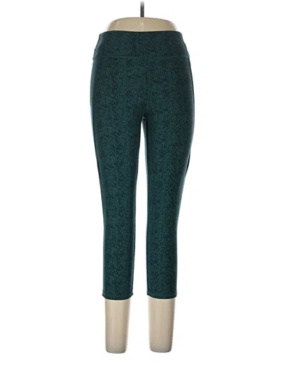 Pre-owned Grace & Lace Active Pants In Teal