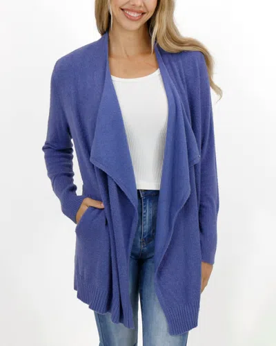 Grace & Lace Bambü Wrap Robe In Periwinkle In Blue