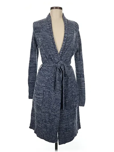 Pre-owned Grace & Lace Cardigan Sweater In Blue
