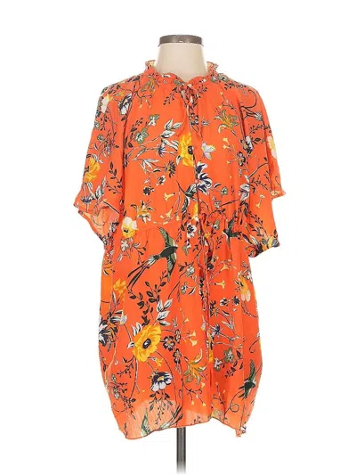 Pre-owned Grace & Lace Casual Dress In Orange