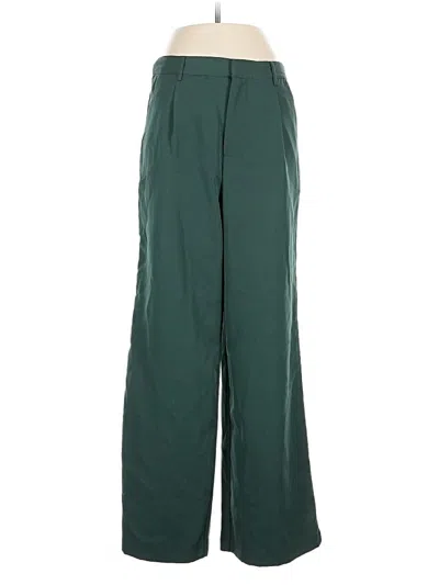 Pre-owned Grace & Lace Casual Pants In Green