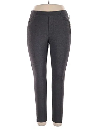 Grace & Lace Dress Pants In Gray