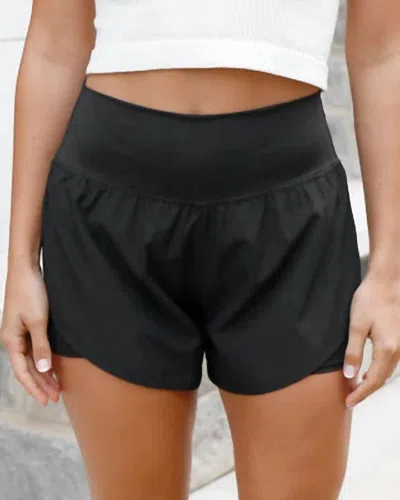 Grace & Lace Everyday Athletic Shorts In Black