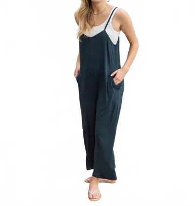 Grace & Lace Everyday Jumpsuit In Deep Sea In Blue