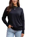 Grace & Lace Everyday Mock Neck Sweater In Black In Black