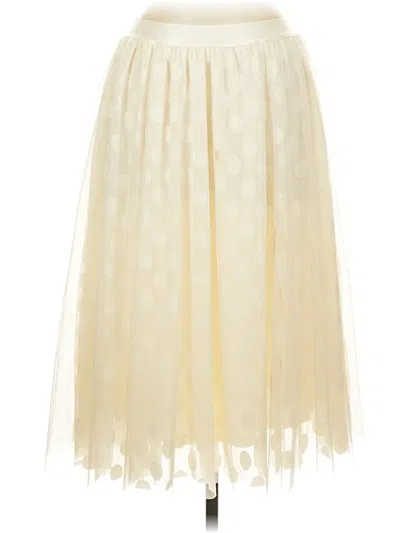 Pre-owned Grace & Lace Formal Skirt In Ivory