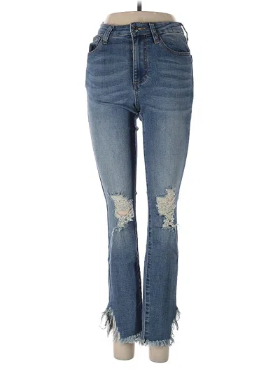 Pre-owned Grace & Lace Jeans In Blue