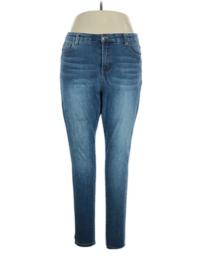 Pre-owned Grace & Lace Jeans In Blue