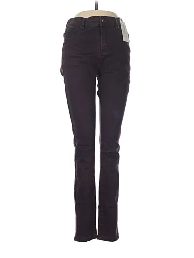 Pre-owned Grace & Lace Jeans In Burgundy