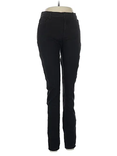 Pre-owned Grace & Lace Jeggings In Black