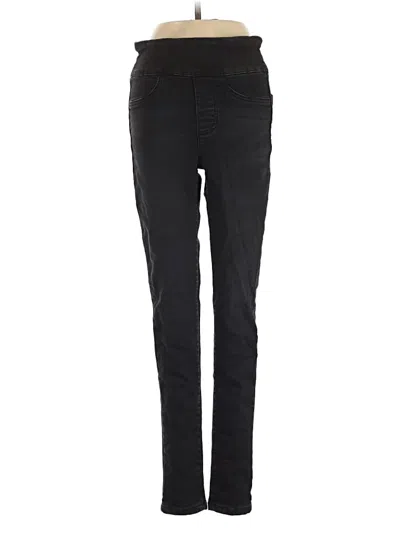 Pre-owned Grace & Lace Jeggings In Black
