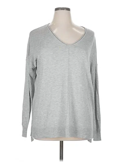 Pre-owned Grace & Lace Pullover Sweater In Gray