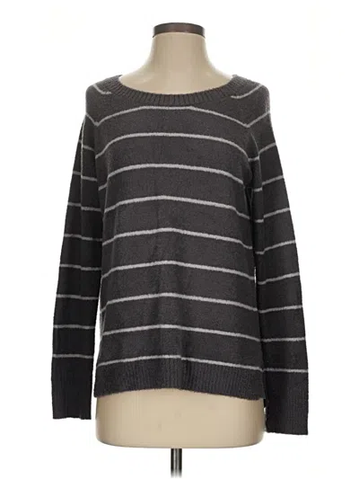 Pre-owned Grace & Lace Pullover Sweater In Gray