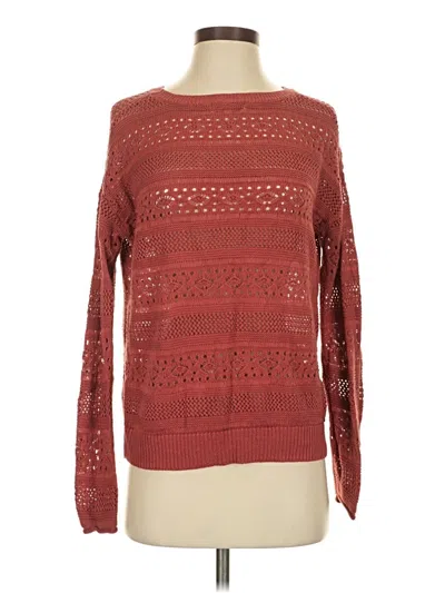 Pre-owned Grace & Lace Pullover Sweater In Red