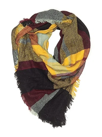 Pre-owned Grace & Lace Scarf In Yellow