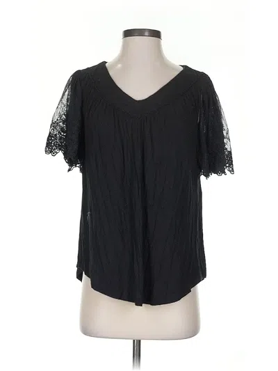 Pre-owned Grace & Lace Short Sleeve T-shirt In Black
