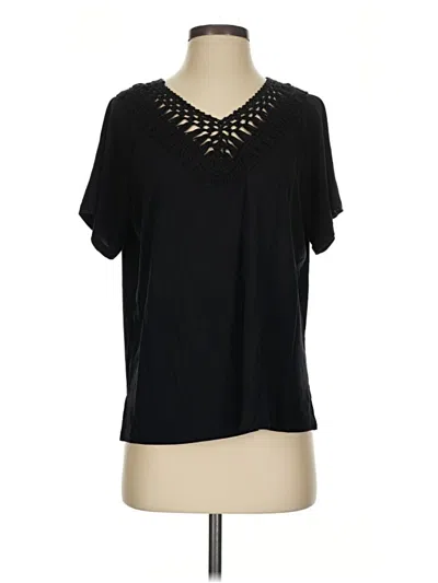 Pre-owned Grace & Lace Short Sleeve T-shirt In Black