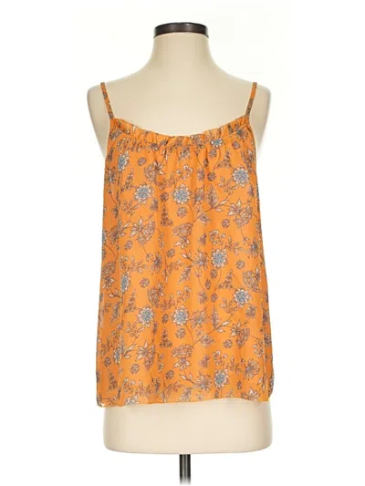Pre-owned Grace & Lace Sleeveless Blouse In Orange