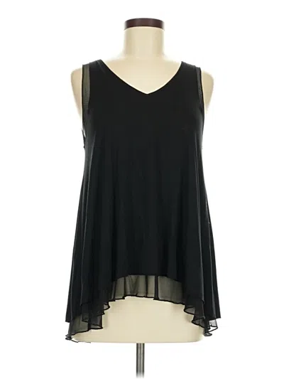 Pre-owned Grace & Lace Sleeveless T-shirt In Black