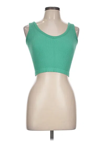 Pre-owned Grace & Lace Sports Bra In Green
