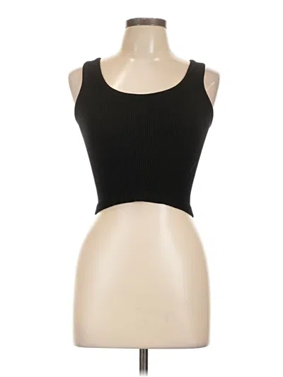 Pre-owned Grace & Lace Tank Top Black Strapless Neckline Tops