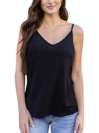 Grace & Lace V-neck Camisole In Black In Multi