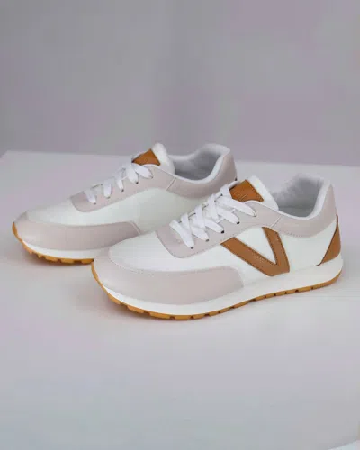 Grace & Lace Women Street Sneaker In Tan/nude