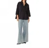 Grace & Mila Pavel Pullover Blouse In Navy