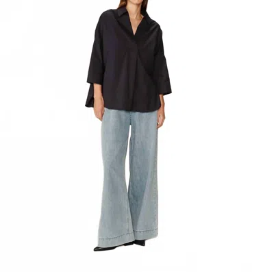 Grace & Mila Pavel Pullover Blouse In Navy