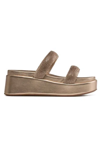 Grace Boca Sandal In Champagne