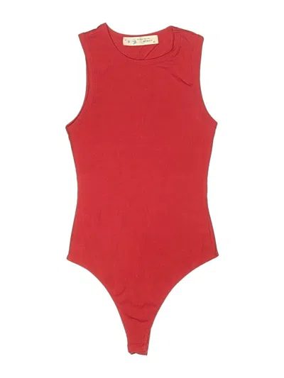 Pre-owned Grace Bodysuit In Red