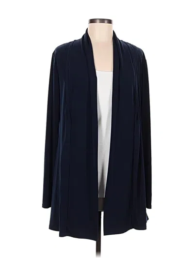 Pre-owned Grace Cardigan Sweater In Blue
