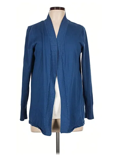 Pre-owned Grace Cardigan Sweater In Blue