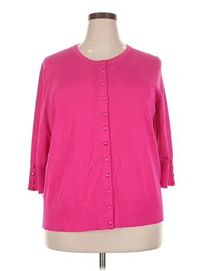 Pre-owned Grace Cardigan Sweater In Pink