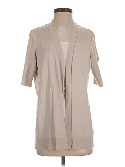 Pre-owned Grace Cardigan Sweater In Tan