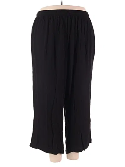 Pre-owned Grace Casual Pants In Black