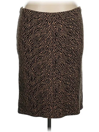 Pre-owned Grace Casual Skirt In Brown