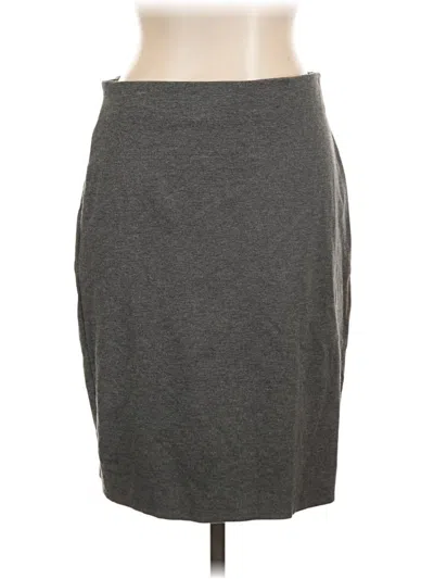 Pre-owned Grace Casual Skirt In Gray