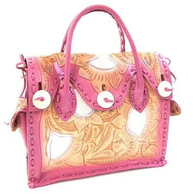 Pre-owned Grace Continental Leather Handbag () In Multi