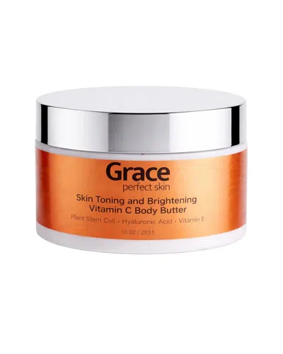 Grace Cosmetics Unisex 10oz Toning And Brightening Vitamin C Body Butter In Orange