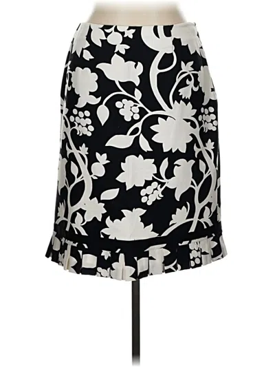 Pre-owned Grace Dane Lewis Formal Skirt In White