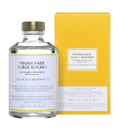 Grace De Monaco Promenade Sur Le Rocher Diffuser - Refill In Metallic